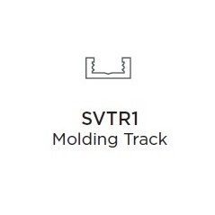 Shaw Molding Track for Laminate Trim 93" - SVTRK - 1
